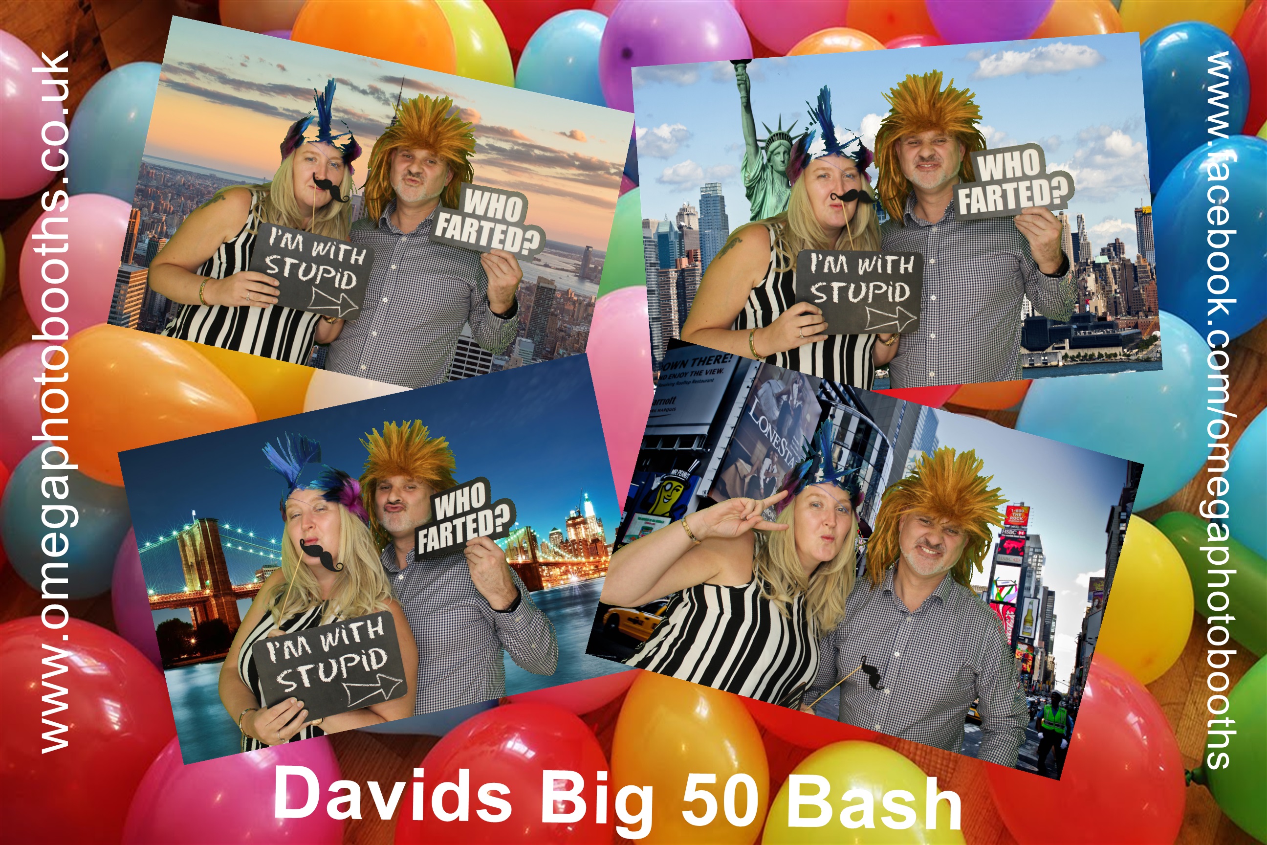 Davids 50th birthday party | View more photos from the event at gallery.omegaphotobooths.co.uk/u/Omega-Photobooths/Davids-50th-birthday-party